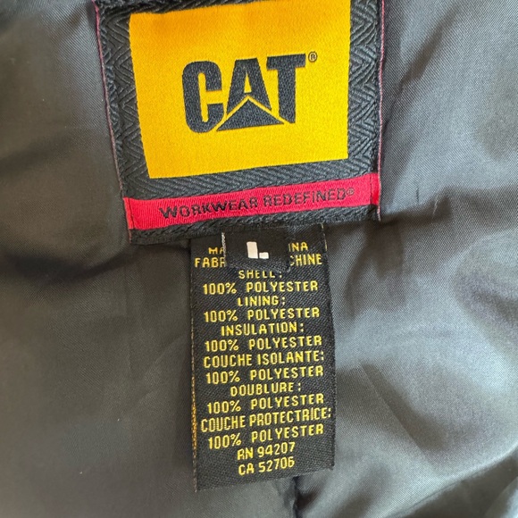 Cat Mens Heavyweight Insulated Jacket - Picture 5 of 7